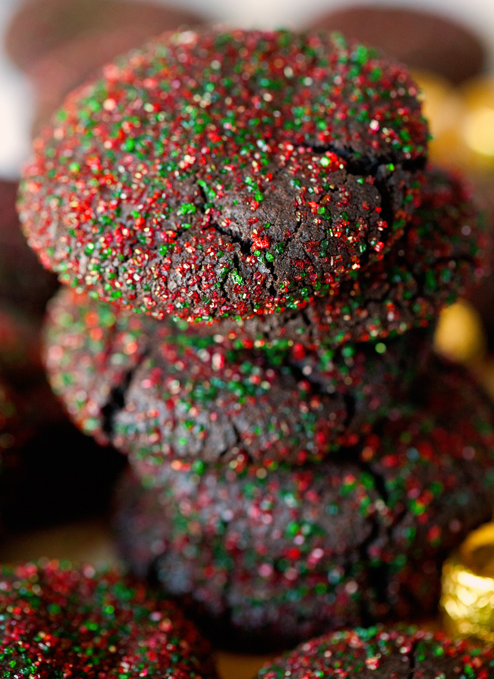 Caramel Stuffed Chocolate Cookies by deliciouslyyum.com