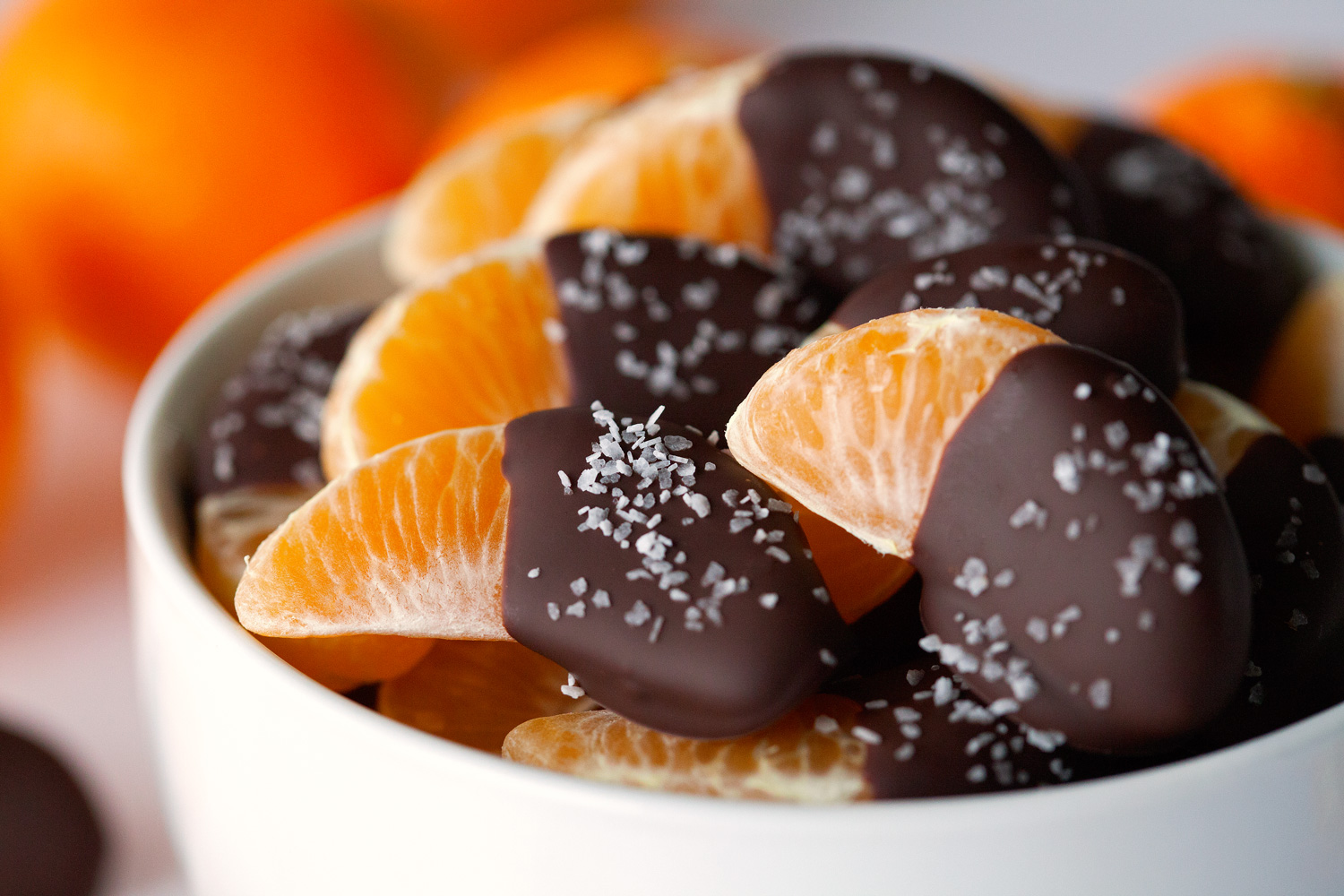 Chocolate Dipped Clementines by Deliciously Yum!