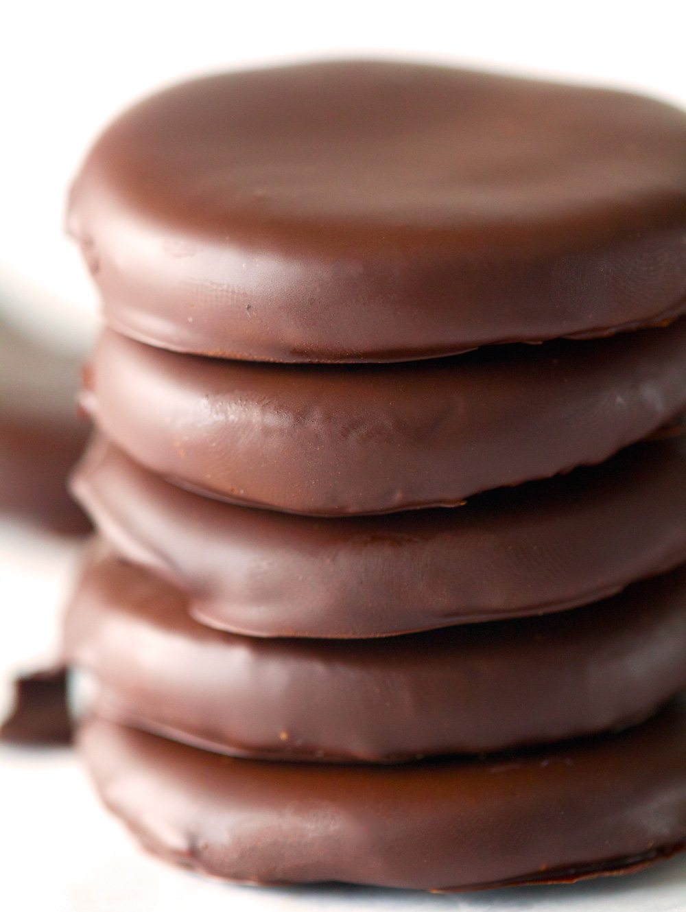 Homemade Peppermint Patties by Deliciously Yum!