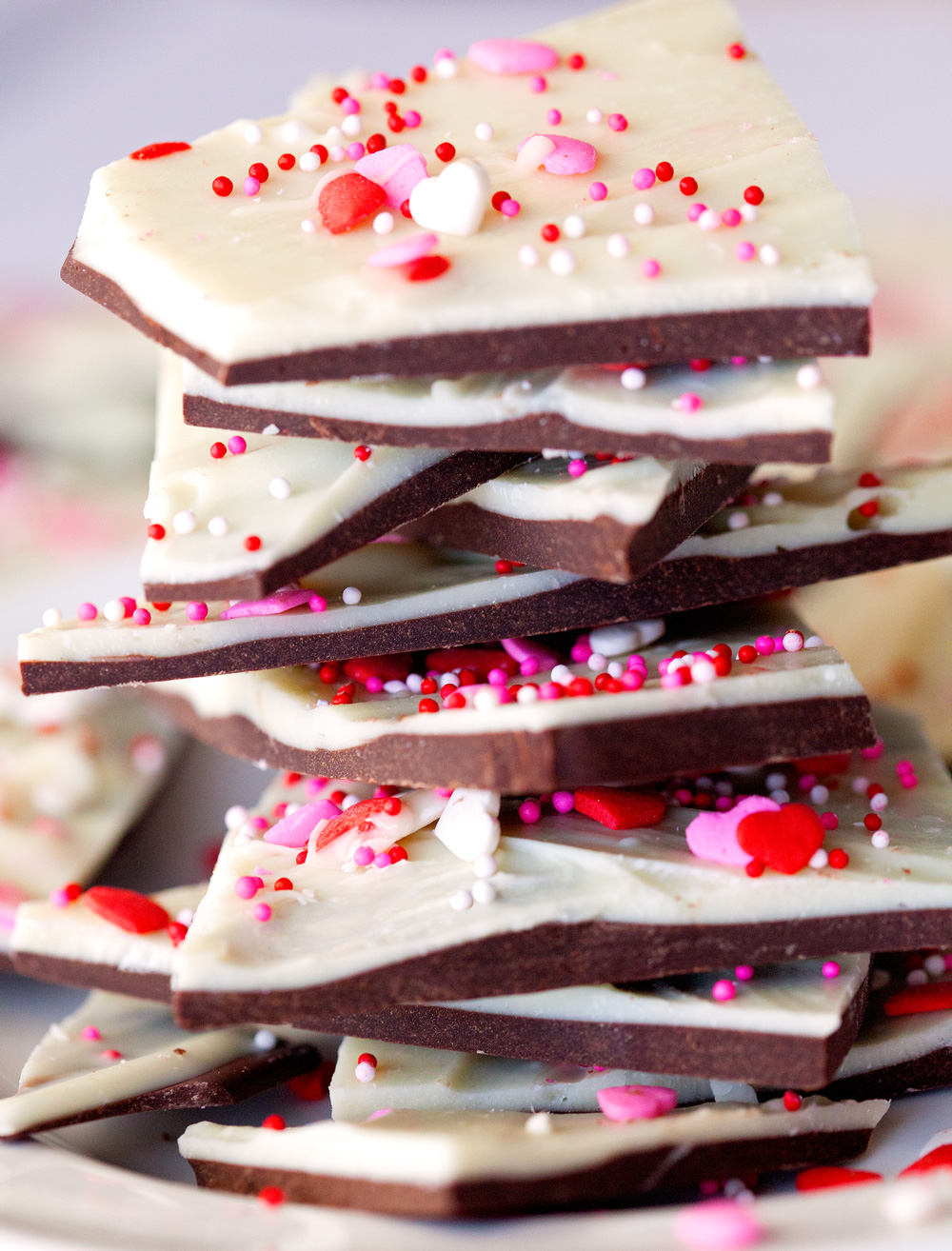 Cake Batter Bark by Deliciously Yum!