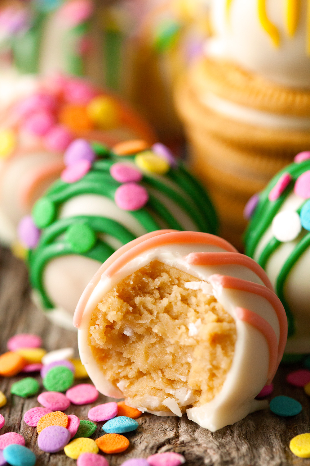 Golden Oreo Easter Truffles by Deliciously Yum!