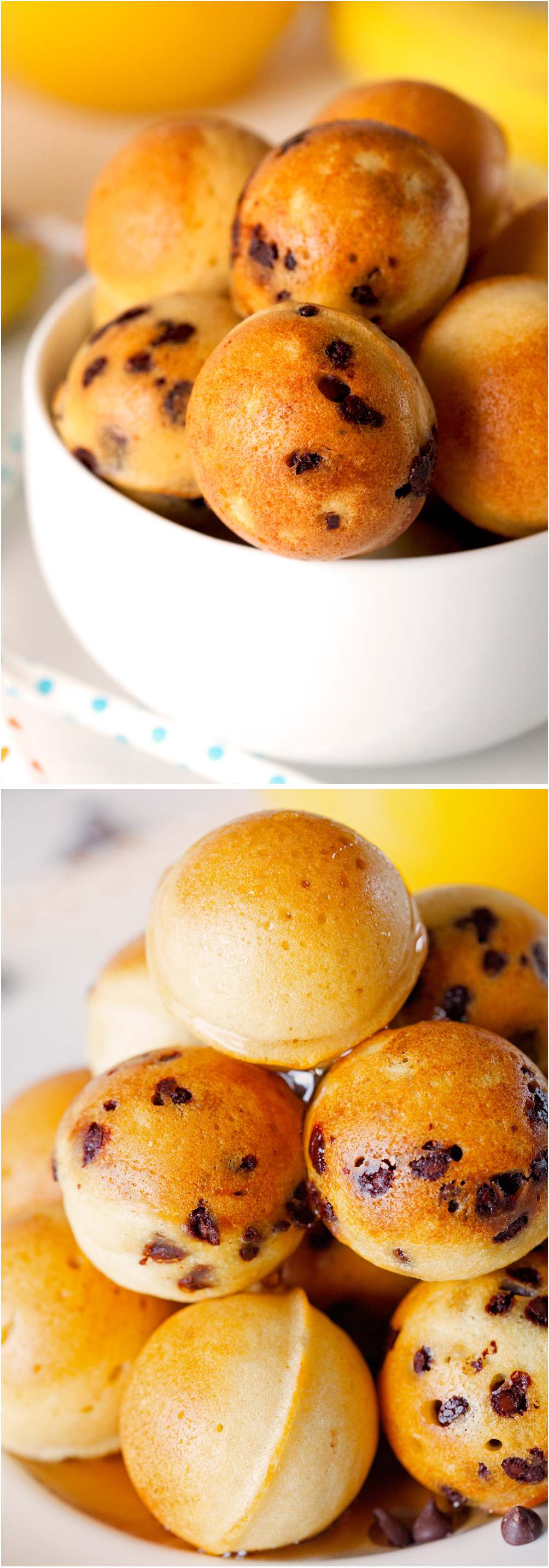 Pancake Poppers by Deliciously Yum!