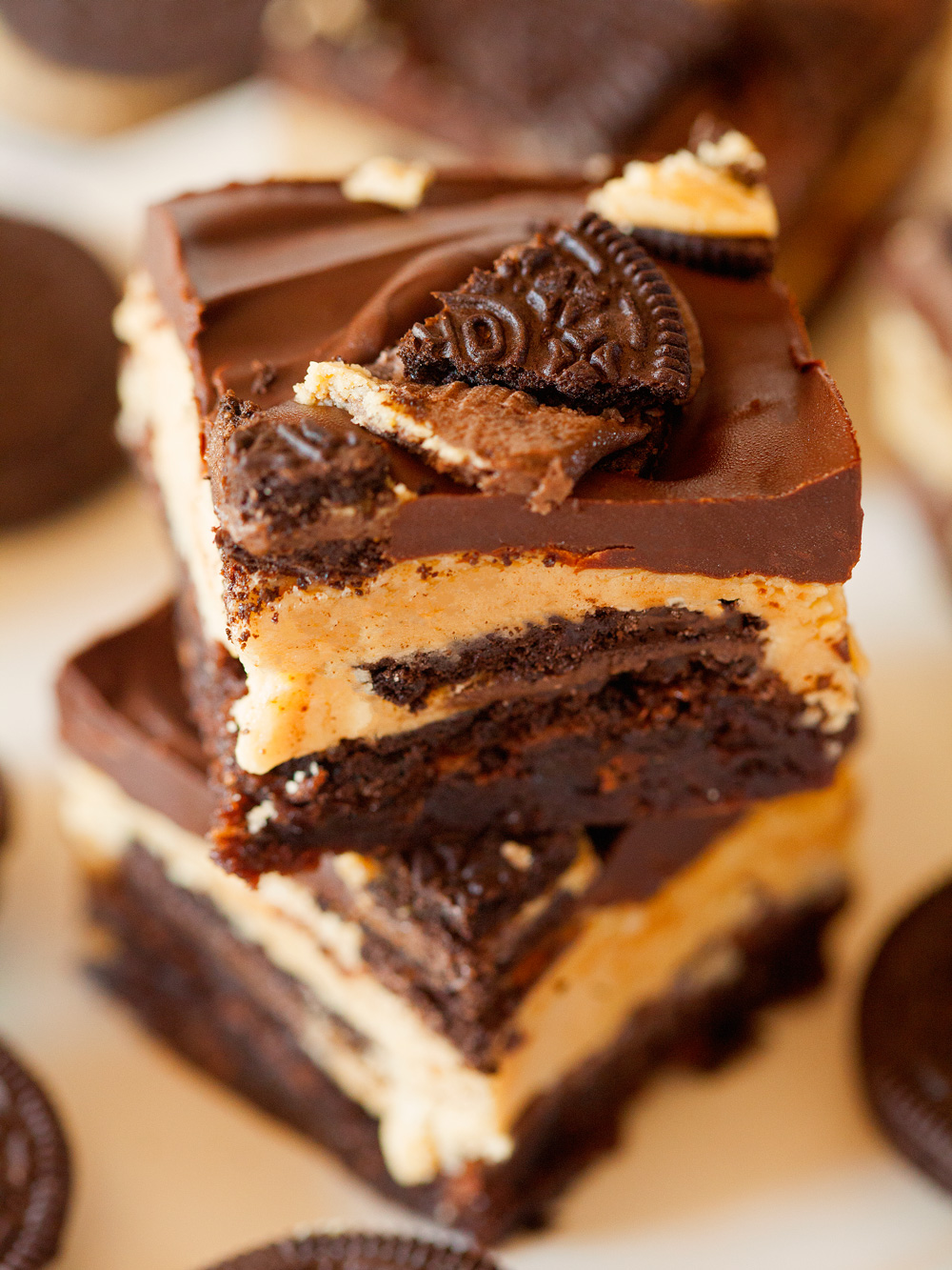 Ultimate Chocolate and Peanut Butter Brownies