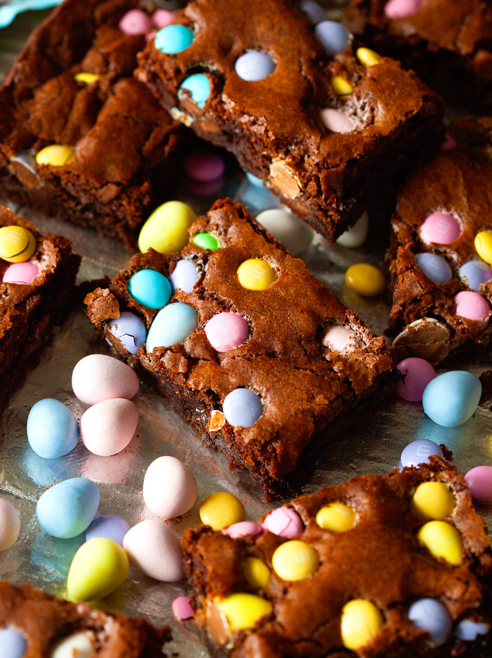 Easter Brownies via Deliciously Yum!
