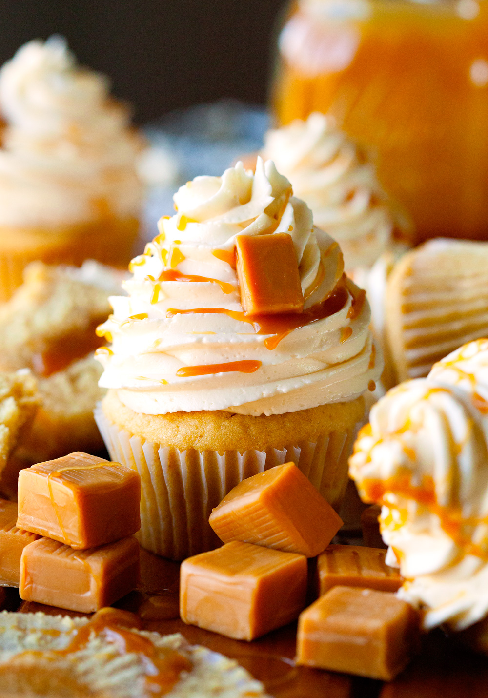 The Best Salted Caramel Cupcakes