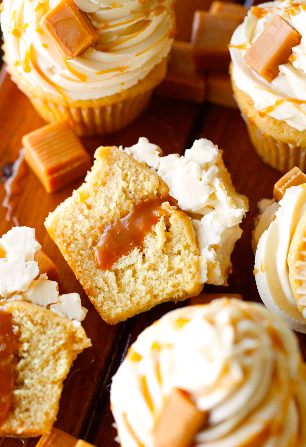 The Best Salted Caramel Cupcakes