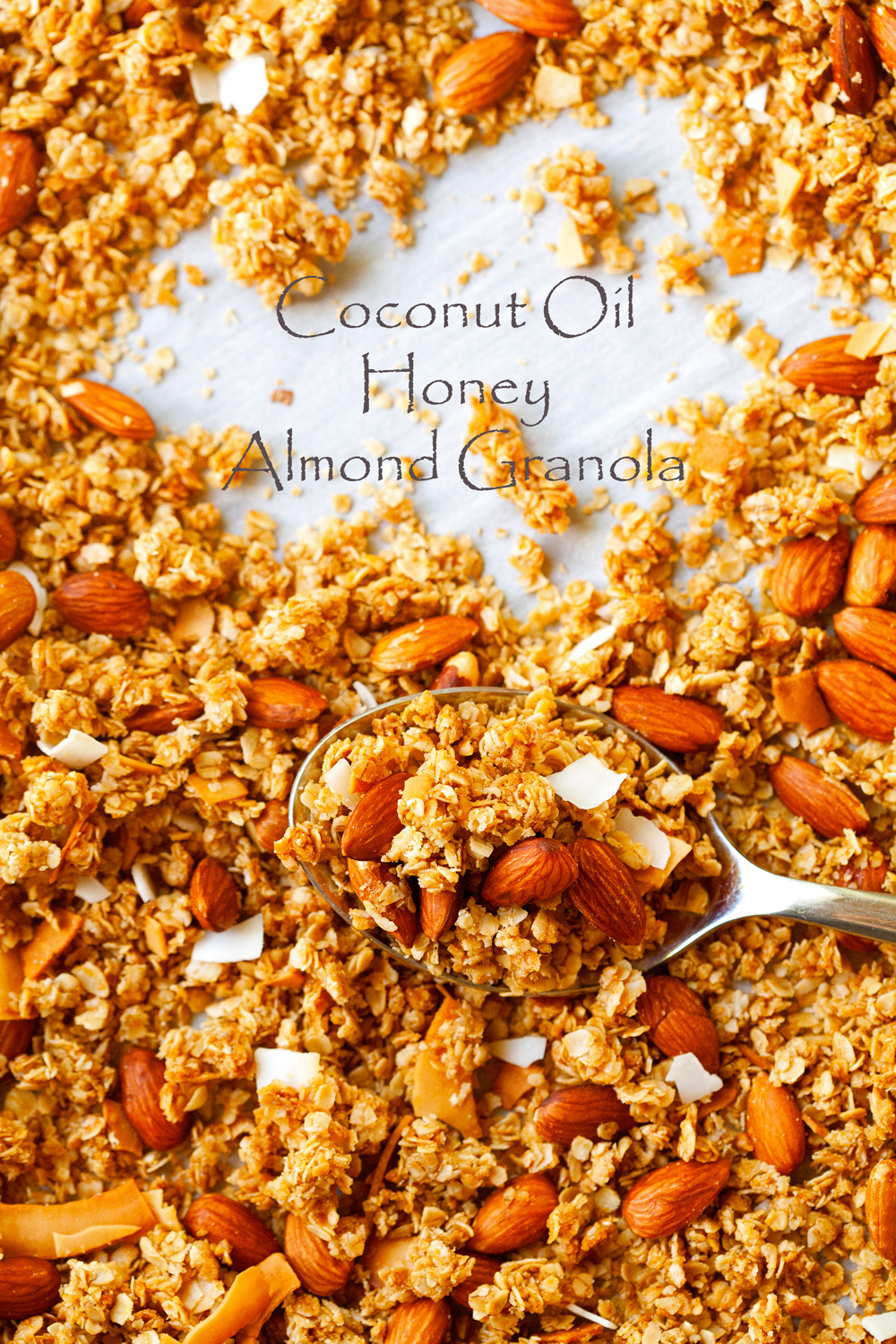 Extra Clustery Coconut Oil Honey Almond Granola
