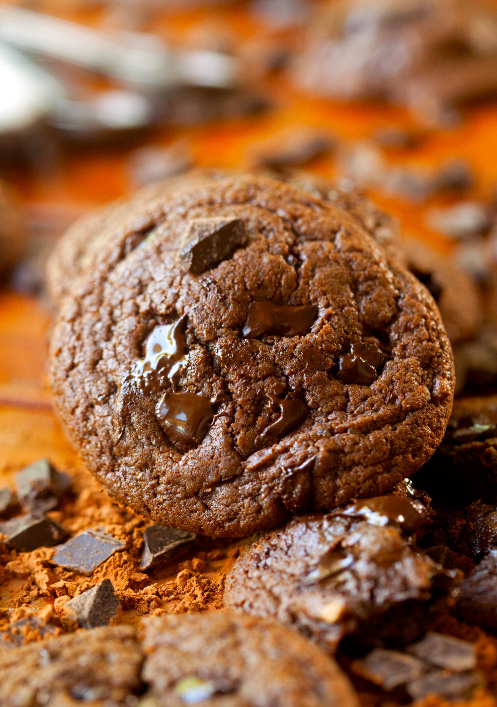 The Healthiest Double Chocolate Cookies